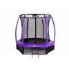 Záhradná trampolína Jumpi 252cm/8FT Maxy Comfort Plus fialová s vnútrom (Záhradná trampolína Jumpi 252cm/8FT Maxy Comfort Plus fialová s vnútrom)