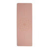 BODHI Jóga podložka PHOENIX Mat Lotus, 185 x 66 x 0,4 cm, růže (matná)
