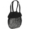Westford Mill Sieťovaná taška na potraviny WM150 Black 38 x 41 cm