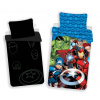 JERRY FABRICS Svietiace obliečky Avengers 02 Bavlna, 140/200, 70/90 cm
