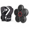 Insportline Nástenný terč Smartpunch + boxerské rukavice Shormag (Barva: černá, Velikost: 4oz)