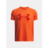 Chlapčenské tričko Under Armour UA Tech Big Logo SS-ORG Oranžová YLG