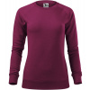Malfini Merger Dámska mikina 416 red plum melír XS