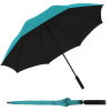 Knirps U.900 XXL Turquoise with Black dámsky skladací dáždnik Knirps