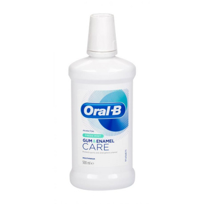 Oral-B Gum & Enamel Care (U) 500ml, Ústna voda Fresh Mint