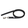 Julius K9 Supergrip Color & Grey Training Leash Black - tréningové vodítko bez rukoväte, čierne - 200cm/14mm