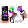 Solárne svietidlá - Záhradné svetlo riadené WiFi RGB White Telefón (Solárne svietidlá - Záhradné svetlo riadené WiFi RGB White Telefón)