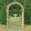 Pergola s mriežkou 141x97x243 cm impregnovaná masívna borovica