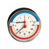 CALEFFI Teplomer a tlakomer 1/2” napojenie zozadu, rozsah 0÷4 bar; 0÷120°C