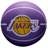 Wilson NBA Dribbler Los Angeles Lakers Mini Ball WTB1100PDQLAL basketball (103182) Black One size
