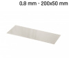 Plech alpaka (nové striebro) 200x50x0,8mm