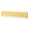 Vents Plastová dverová mriežka 453x91mm béžová 2 kusy MV 430/2 BEIGE