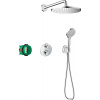 Hansgrohe Raindance sprchová súprava podomietková s termostatom s dažďovou sprchou chrómová 27954000
