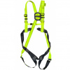 CANIS Bezpečnostný postroj P-30, čierno-žltý (Hi-Vis), Veľkosť XXL