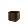 Keter Květináč Cube Planter M whiskey hnědý