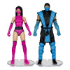 McFarlane Toys Mortal Kombat Akční Figurka 2-Pack Sub-zero vs. Mileena (Klassiks) 18 cm
