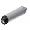 MIVV Koncovka výfuku MIVV OVALE PICCOLO ACC.016.SX1C Inox/karbónová čiapočka L.390