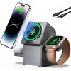 3v1 NABÍJAČKA MAGSAFE PRE APPLE IPHONE WATCH AIRPODS 15W Qi