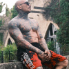 Yakuza teplákové šortky pánske Creepy SSB 26043 black Veľkosť: XXL, Farba: čierna