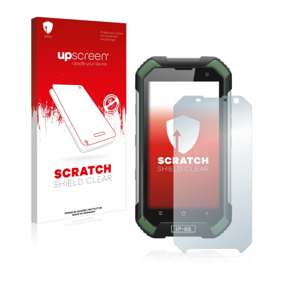 Čirá ochranná fólie upscreen® Scratch Shield pro Blackview BV6000s (Ochranná fólie na displej pro Blackview BV6000s)