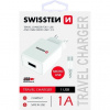 Swissten Síťový Adaptér Smart Ic 1X Usb 1A Power + Datový Kabel Usb / Micro Usb 1,2 M Bílý 22061000