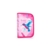 oxybag školský peračník Single Colibri Dreams ružový