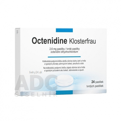 Octenidine Klosterfrau pas.ord. 24 x 2,6 mg