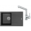 Set Sinks (dřez Best 780 Granblack 30 + baterie Mix 350 P Chrom - lesklý) ACRB78030M350P