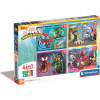 CLEMENTONI Puzzle Spidey a jeho úžasní priatelia 4v1 (12+16+20+24 dielikov)