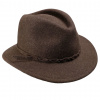 Dámsky cestovný hnedý zimný klobúk Dagmar (ušné klapky) - Mayser Veľkosť: 57 cm (M)