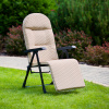 Polohovacie záhradné kreslo s podnožkou Galaxy Plus H031-05PB PATIO