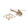 Ugears 3D Drevené mechanické puzzle MINI Helicopter