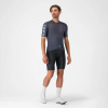 CASTELLI Cyklistický dres s krátkym rukávom - ENTRATA APEX - modrá