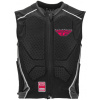 Ochranná vesta BARRICADE ZIP, FLY RACING (čierna/červená)