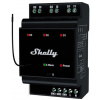 relé pre din lištu shelly pro 3 z-wave
