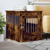 Nábytková prepravka pre psa dymový dub 64,5x80x71cm komp. drevo-ForU-838334