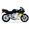 NÁLEPKY NA MOTOCYKEL JUULA PRE HONDA NSR 125 1999-2000 ČIERNA STRIEBORNÁ