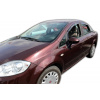 Okenné deflektory Fiat Linea 4D 2007-up 4 ks predné+zadné
