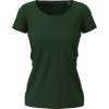 Claire Crew Neck Tričko dámske STEDMAN, zelená Bottle, L