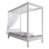 MID.YOU POSTEĽ S NEBESAMI, 90/200 cm biela - Online Only detský nábytok - 000406000401