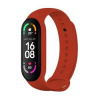 Silikónový remienok FIXED Silicone Strap pre Xiaomi Band 7/ Mi Band 6/ Mi Band 5, červený