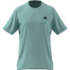 adidas Train Essentials Stretch Training pánske tričko Aqua 2XL