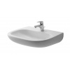 Duravit D-Code Umývadlo Med 55x43 cm, s 1 otvorom na batériu, alpská biela 23115500002