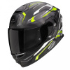 Moto prilba SCORPION GT EXO-GT SP AIR AUGUSTA matná čierno/šedo/fluo žltá - Veľkosti XL