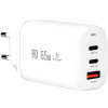 NABÍJAČKA SIEŤOVÁ USB 2xUSB-C 65W RÝCHLÁ QC4+ PD