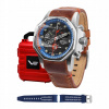 Pánske hodinky Vostok Europe YM86-640A696 hnedé