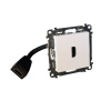 CB Elektro Zásuvka 1xHDMI typ A v1.4 biela Valena Life -náhrada za 753171(Legrand)