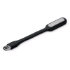 USB lampička na notebook C-TECH UNL-04, flexibilná, čierna UNL-04BK