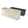 PROSPERPLAST kvetináč truhlík 77cm URBI CASE BETON EFFECT N DUC800NE-CY700 piesok plast