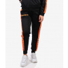Tepláky PANTALONE TRICOT BAND fluo oranžová-čierna XL